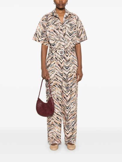 Striped Jumpsuit