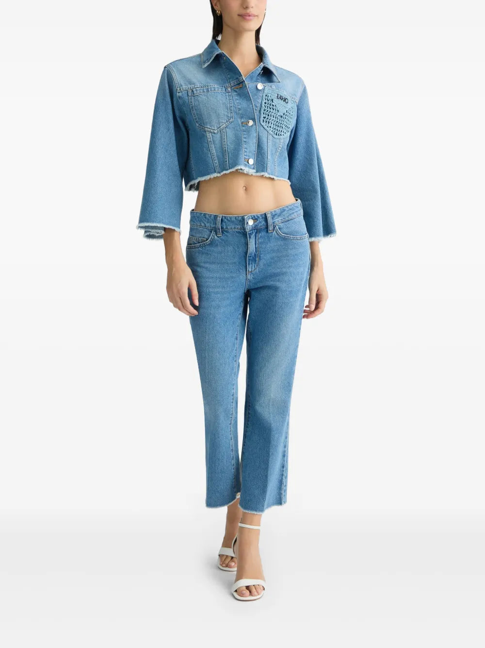 Cropped Jeans