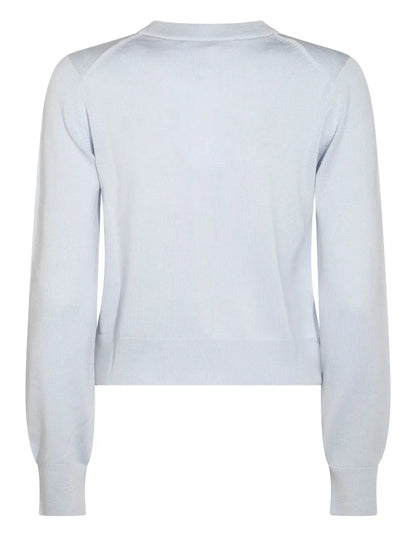 Bold Fox Head-Patch Cardigan