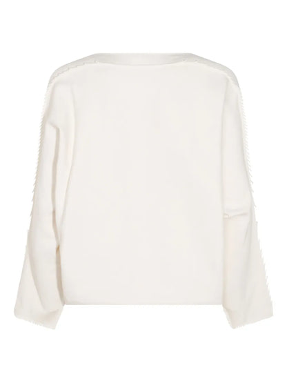 Fringe-Detailing Jumper