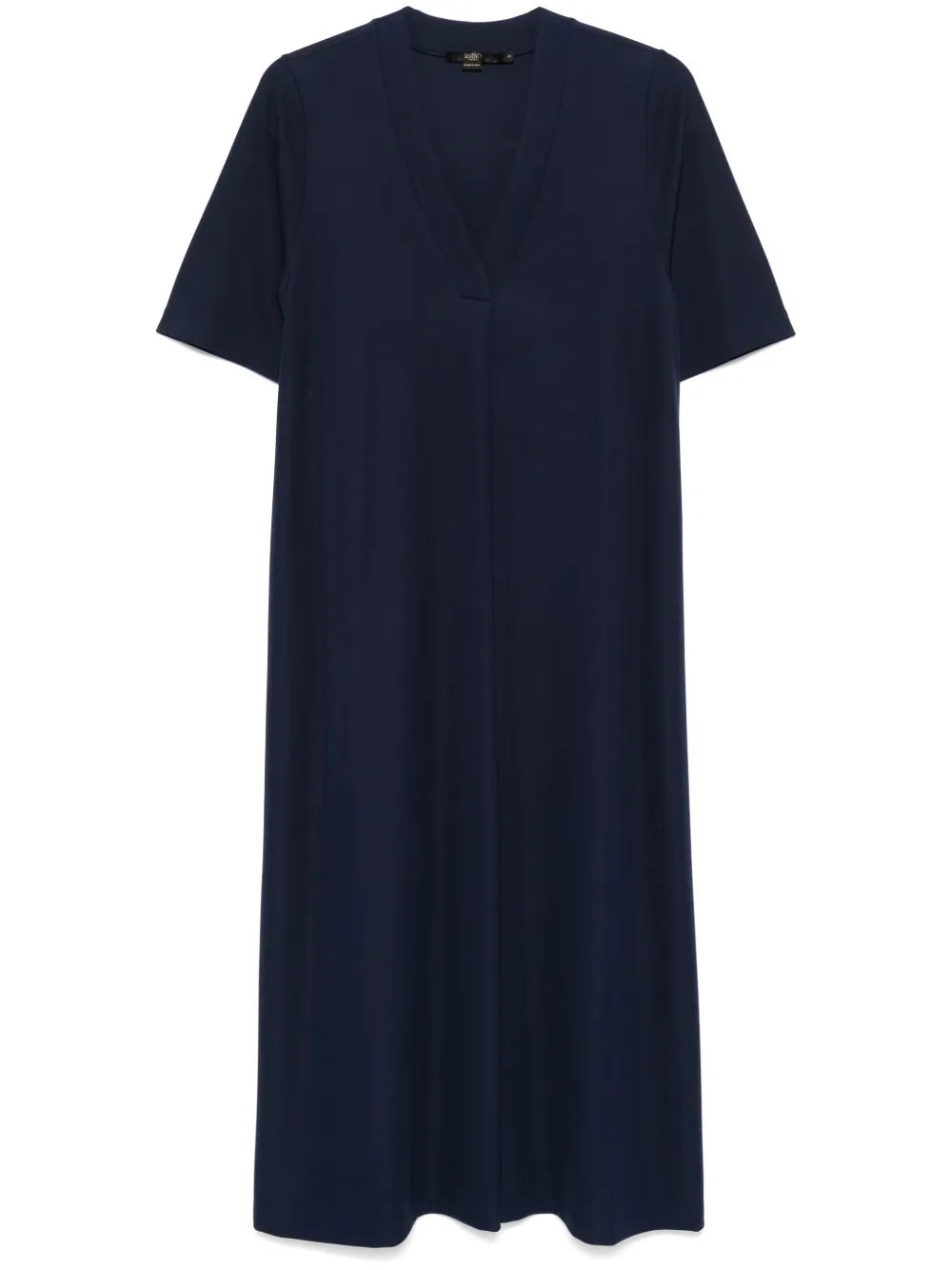 V-Neck Midi Dress