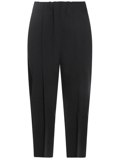 Pleated Tapered Trousers