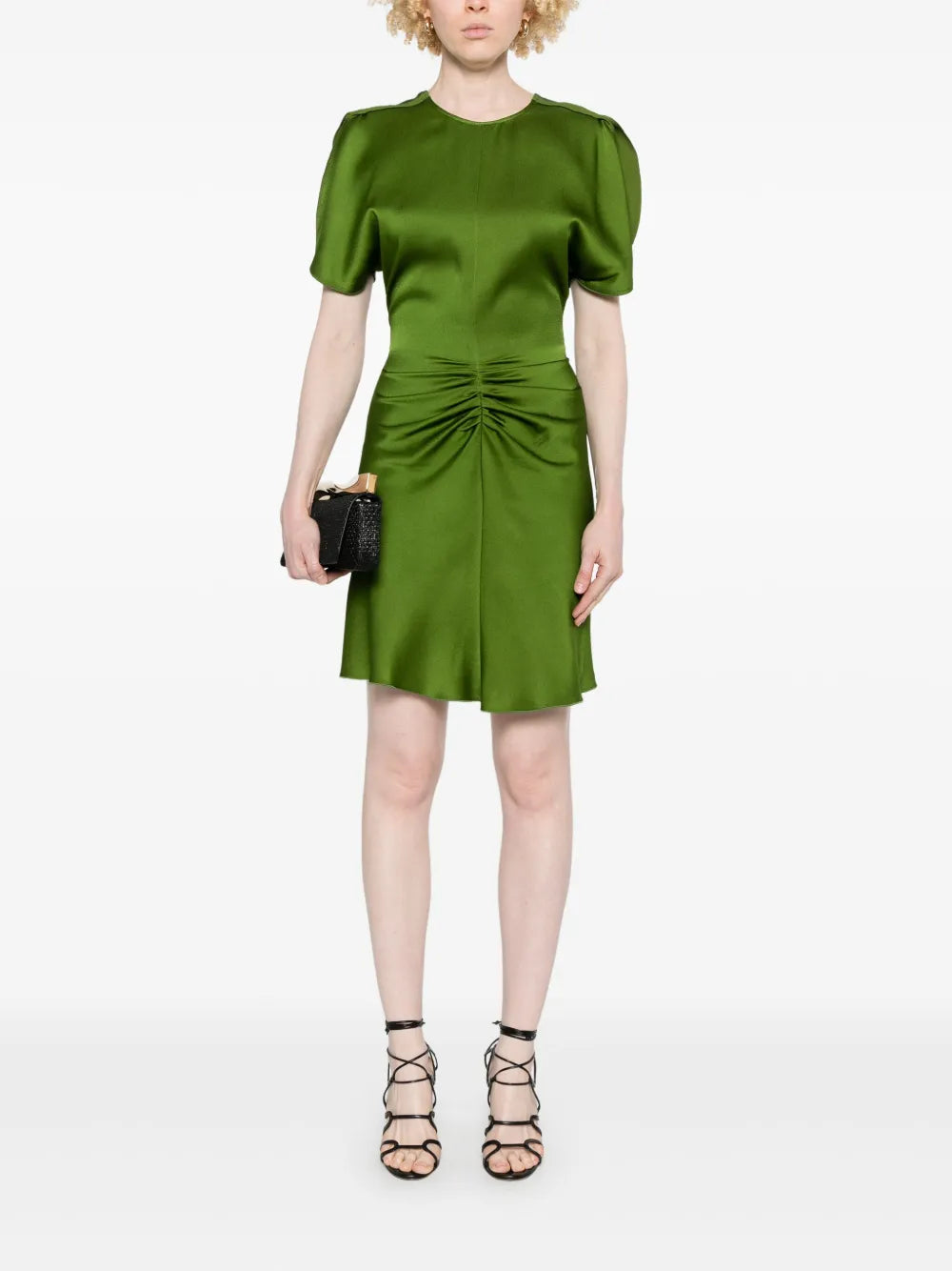 Crepe Mini Dress