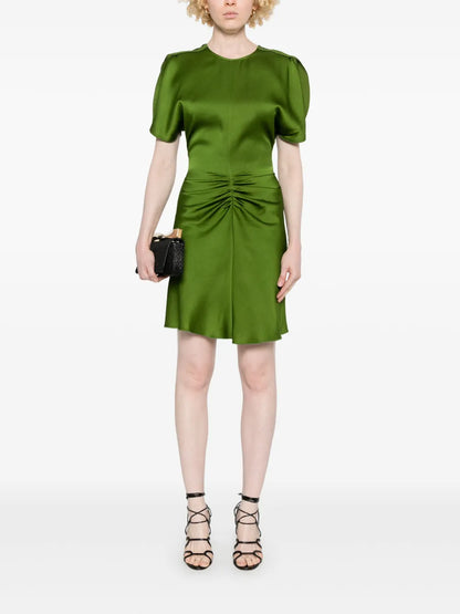 Crepe Mini Dress