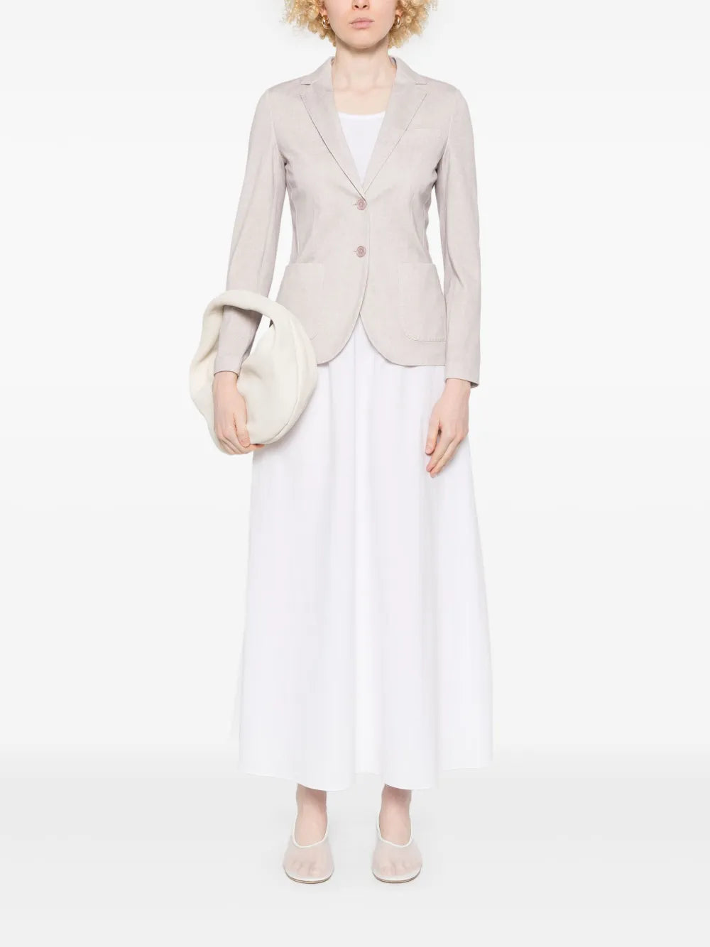 Notched-Lapels Blazer