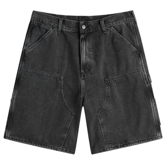 Denim Double Knee Shorts