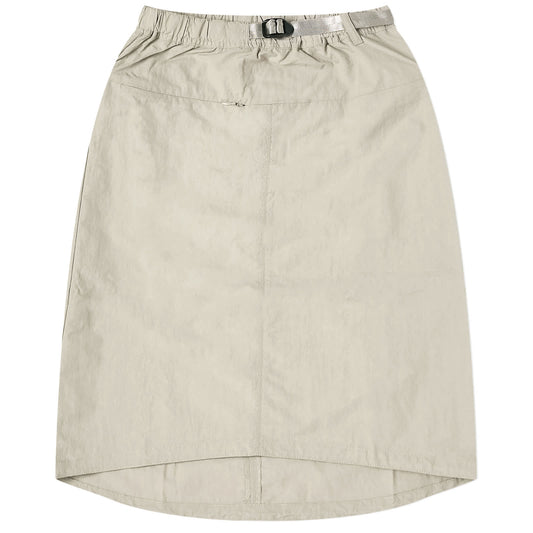 Nylon Packable Midi Skirt