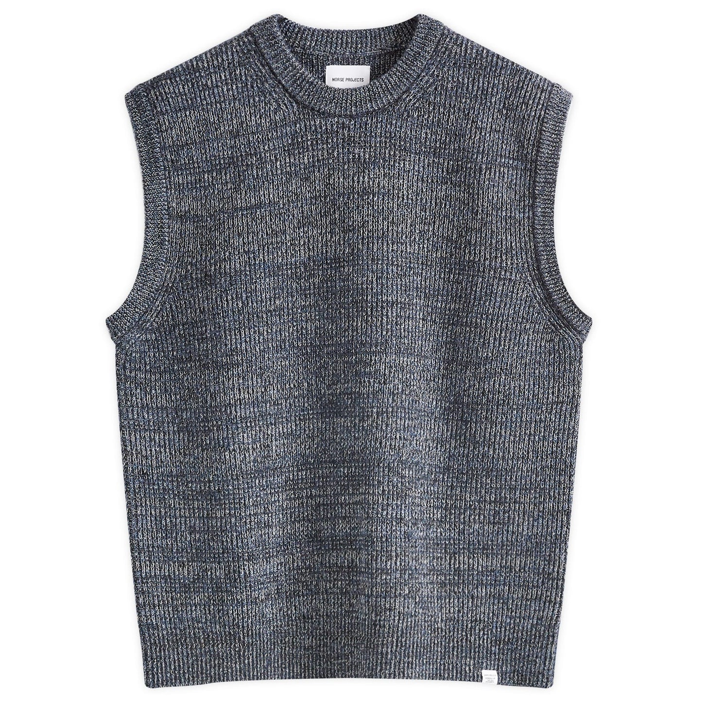 Manfred Wool Cotton Rib Vest
