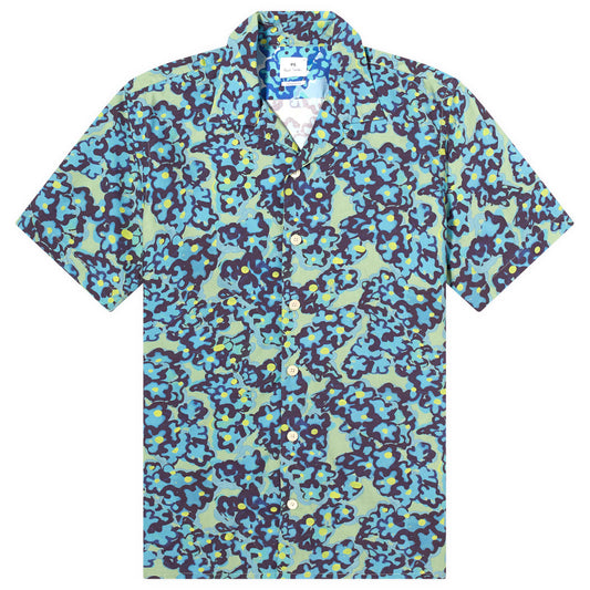 Flower Print Vacation Shirt