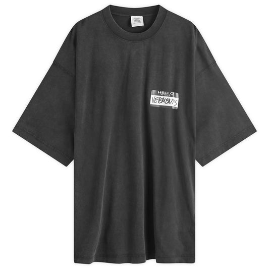 Hello My Name Is Vetements T-Shirt