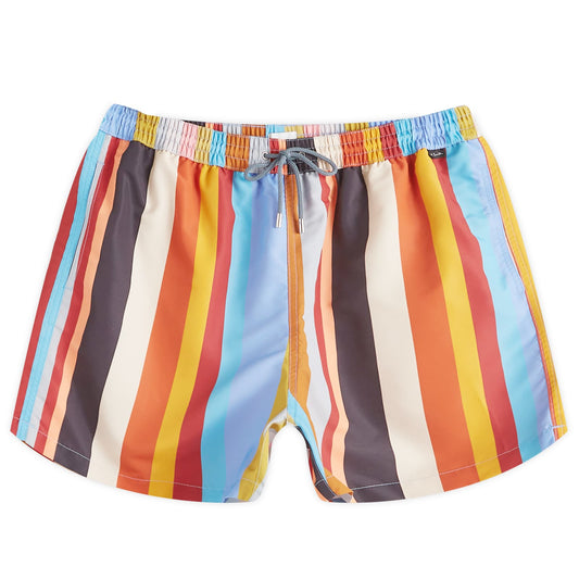 Stripe Swim Shorts