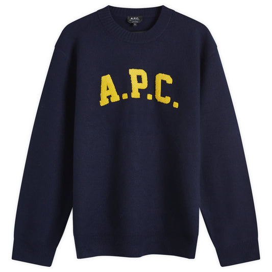 Joshua Collegiate Logo Knit Sweatshirt