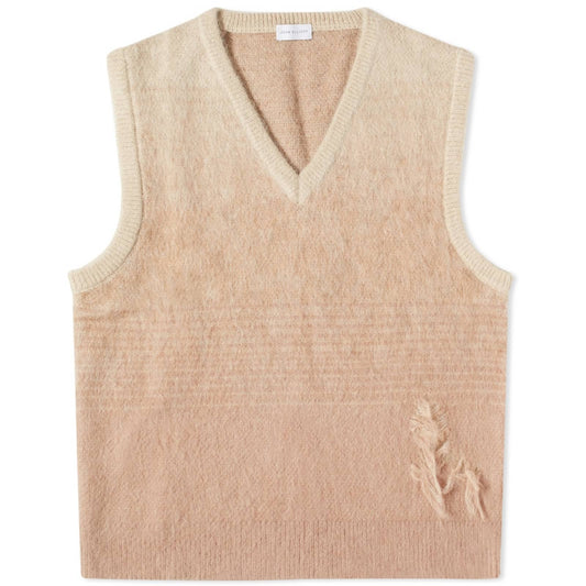 Gradient Mohair Knit Vest
