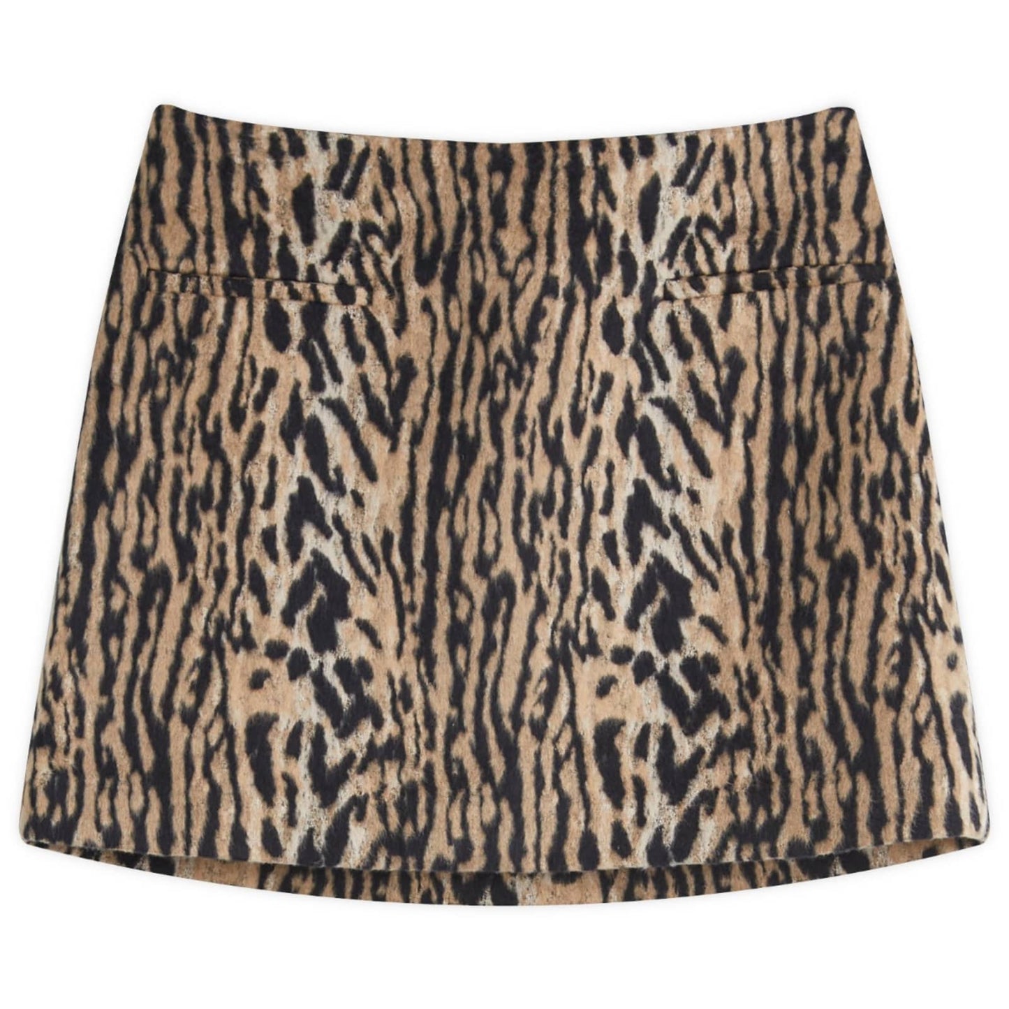 Mariah Leopard Mini Skirt