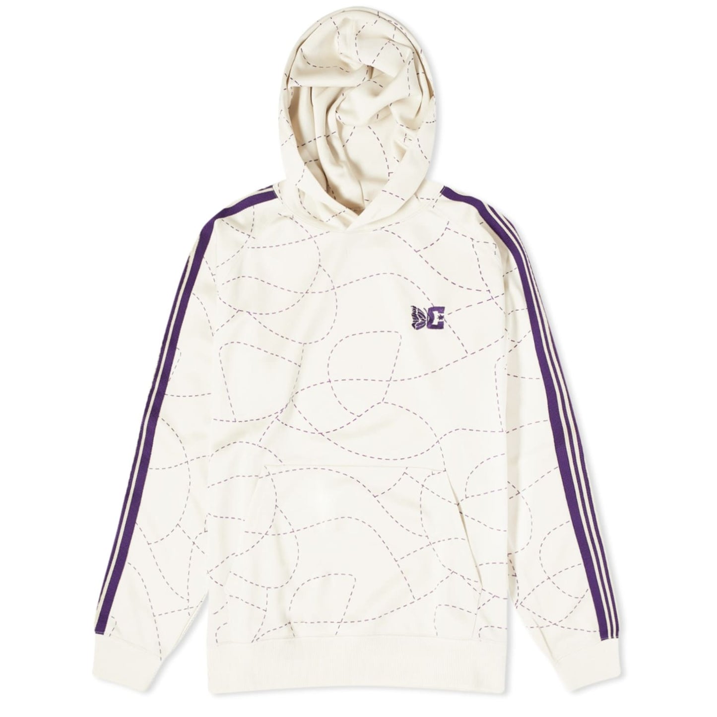 DC Printed Poly Smooth Track Hoodie