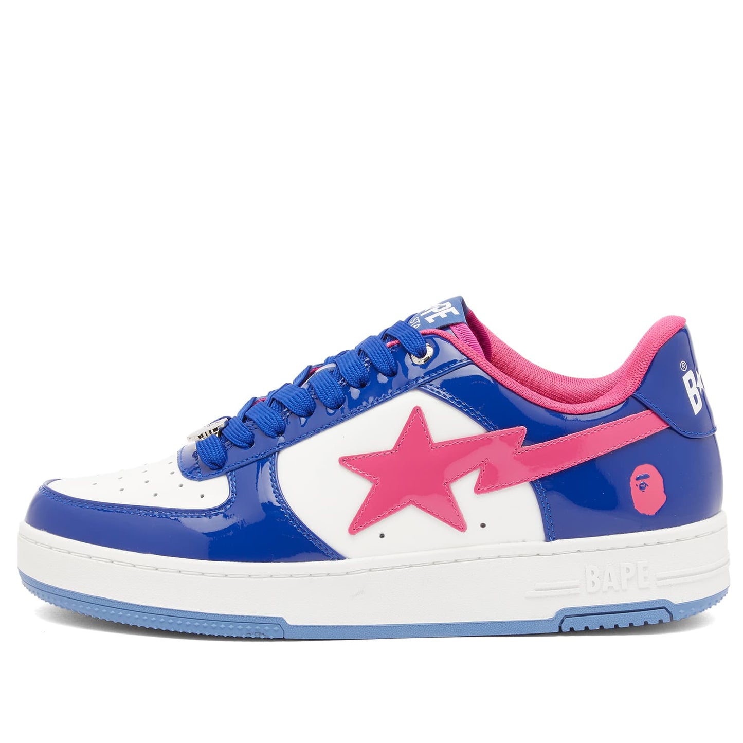 Patent Leather Bape Sta Sneaker