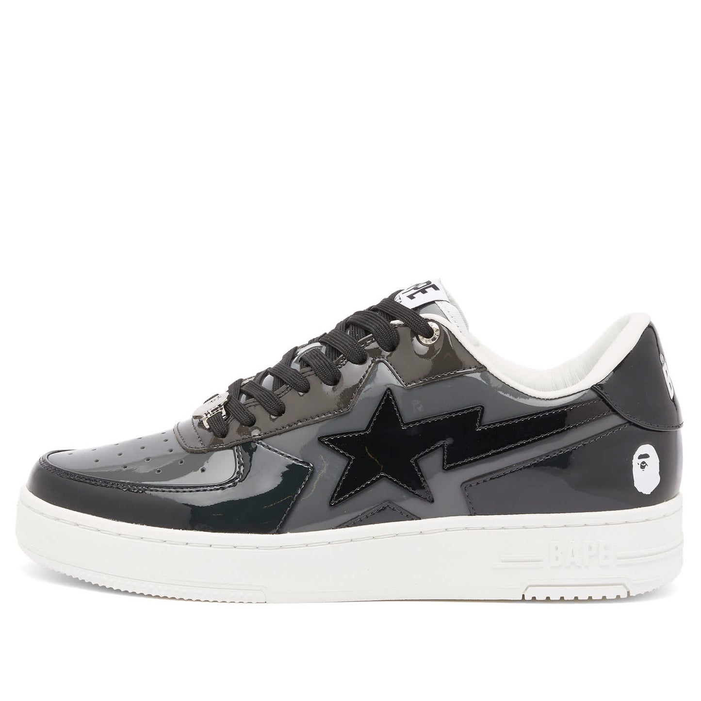 Patent Bape Sta Icon Sneaker