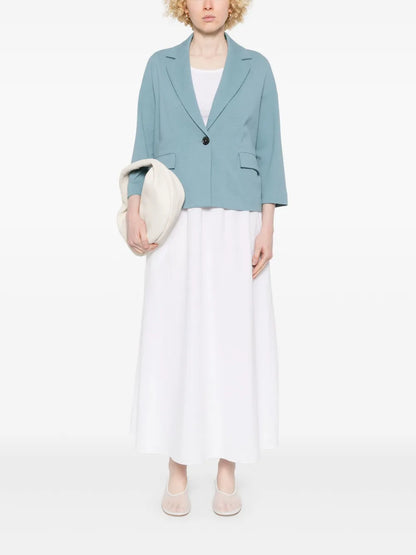 Notched-Lapels Blazer