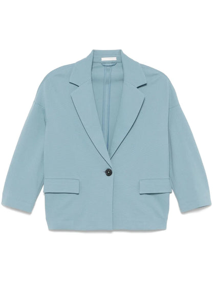 Notched-Lapels Blazer