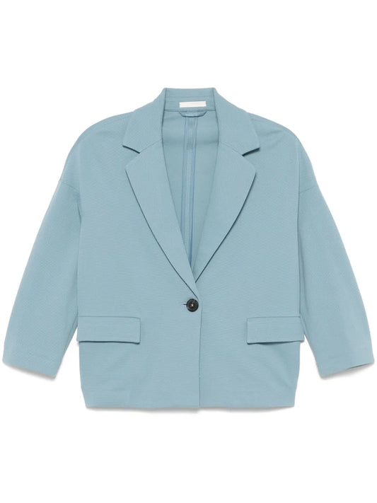 Notched-Lapels Blazer
