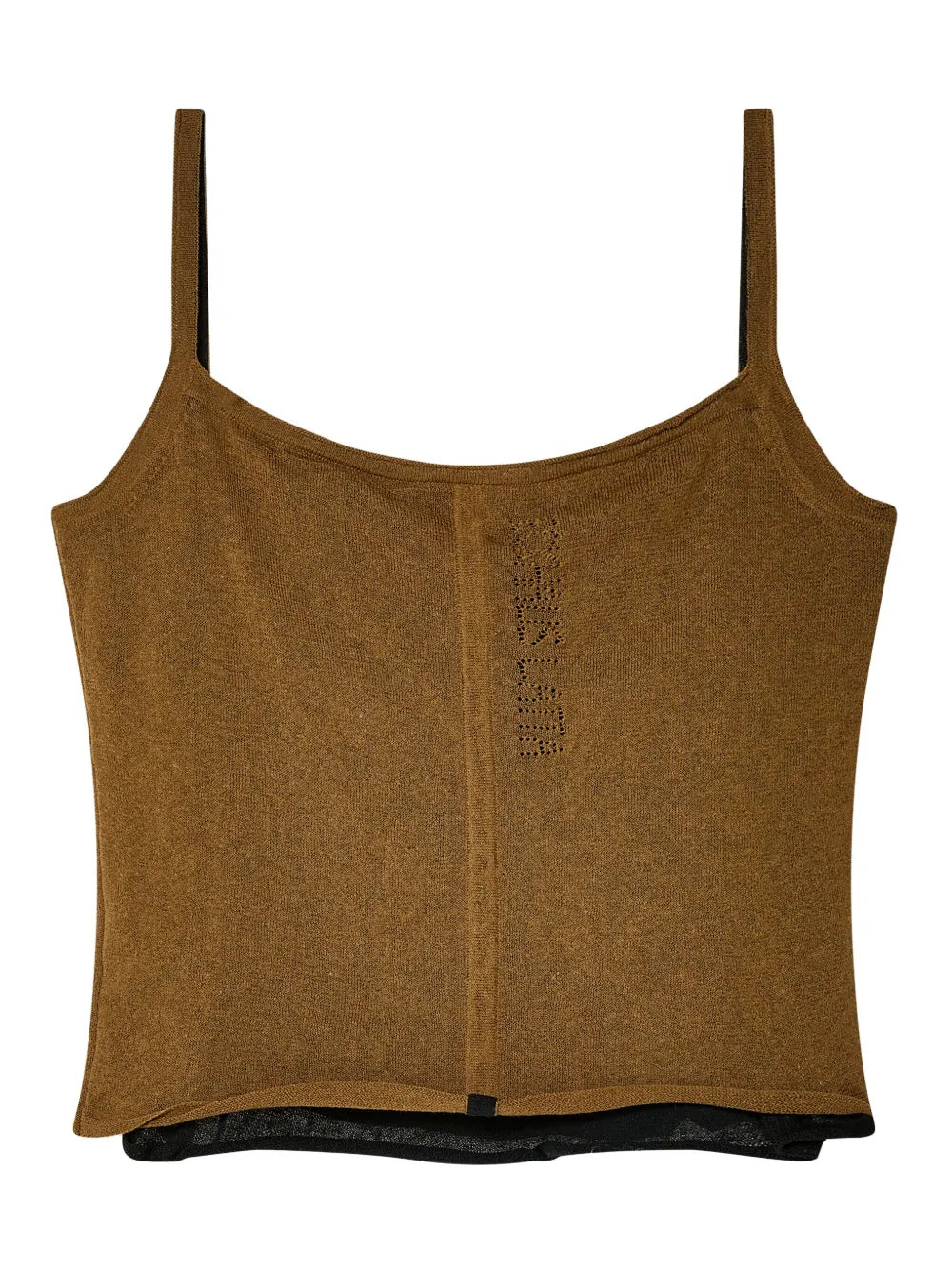 Veil-Detail Tank Top