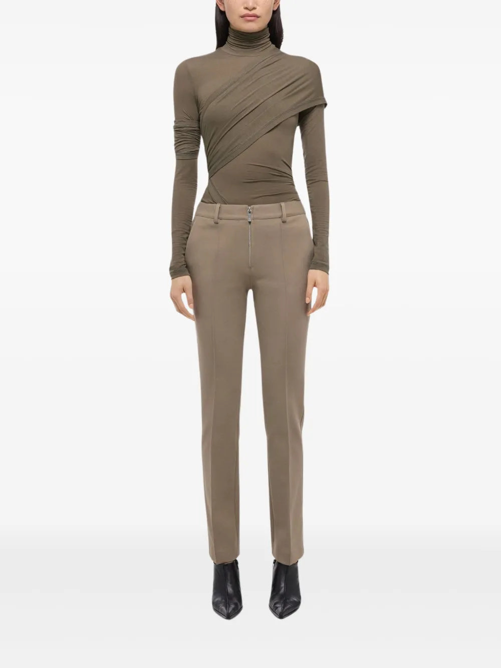 Straight-Leg Trousers