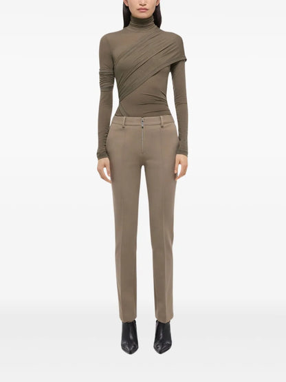 Straight-Leg Trousers