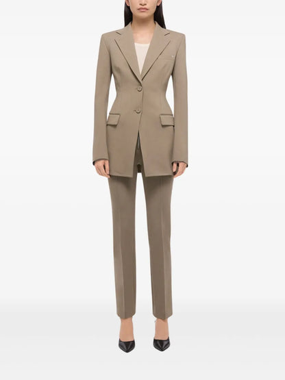 Zip-Detailed Blazer