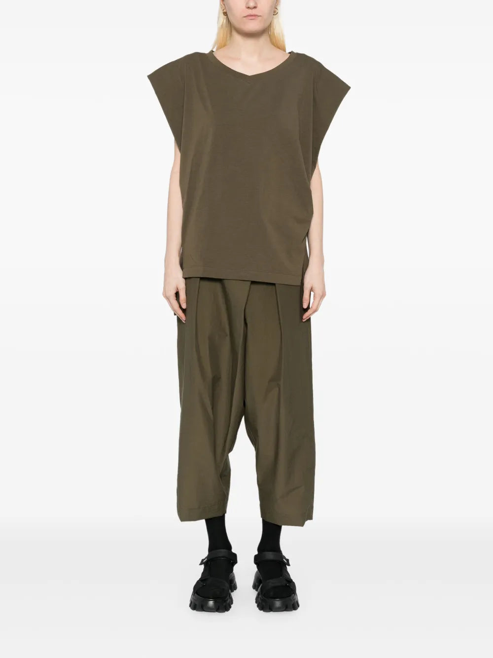 V-Neck Sleeveless T-Shirt