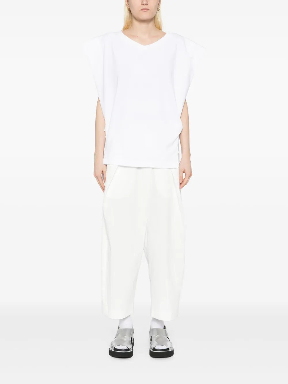 V-Neck Sleeveless T-Shirt