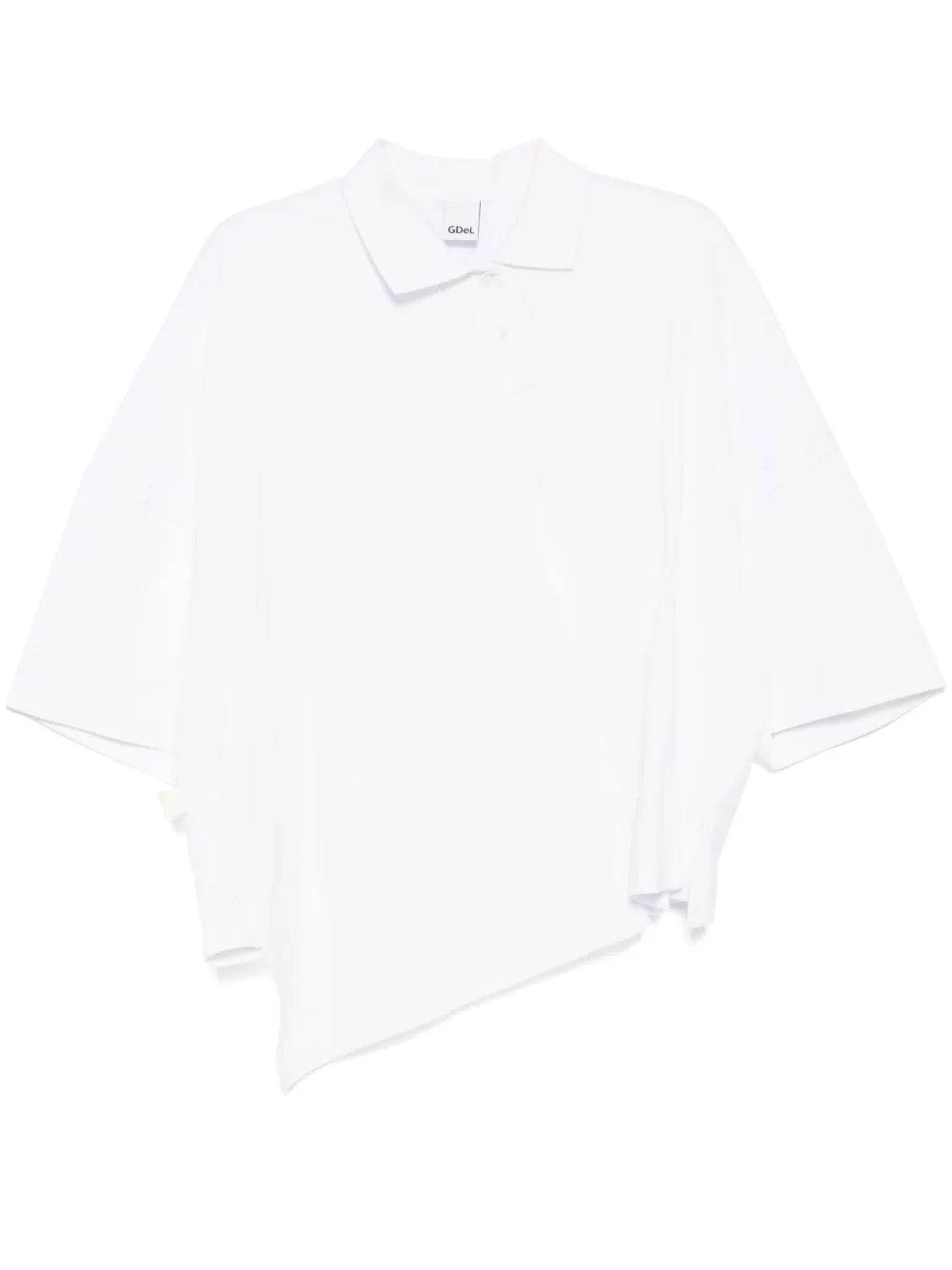 Asymmetric Polo Top