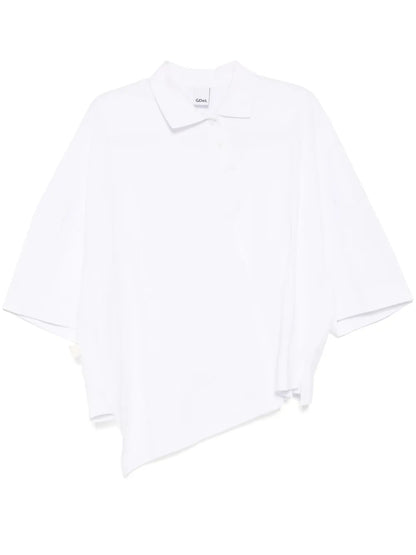 Asymmetric Polo Top