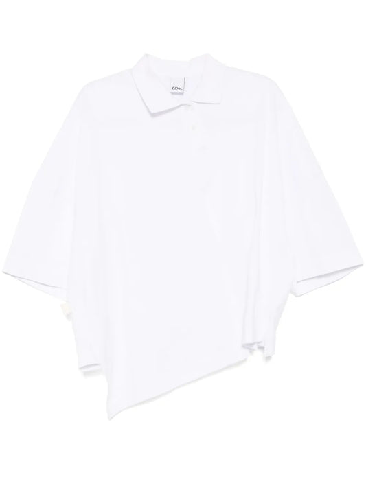 Asymmetric Polo Top