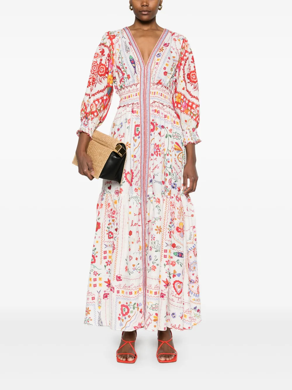 A Kitsch In Time Maxi Dress