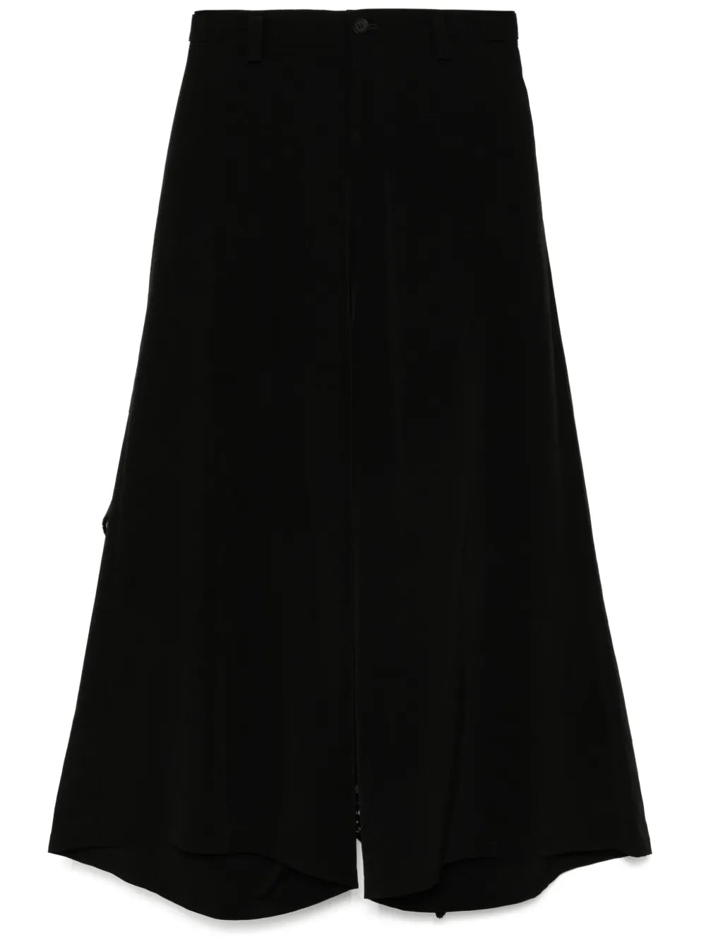 De Chine Backside Draped Trousers