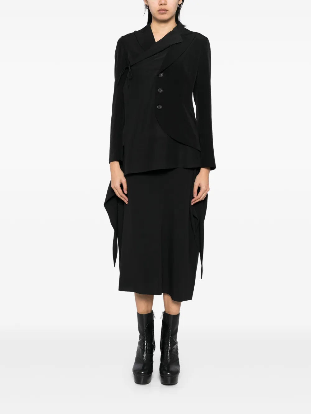 De Chine 2 Layered Wrap Jacket