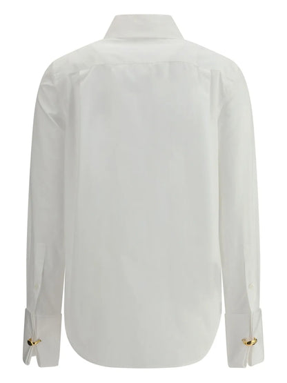 Pleated-Front Shirt