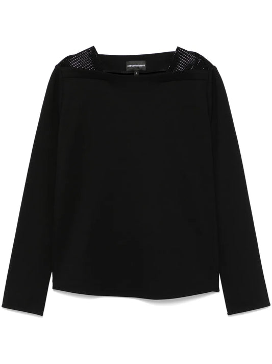 Crystal-Embellished Sweatshirt
