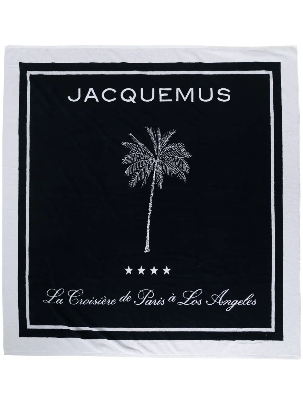 Logo-Jacquard Beach Towel