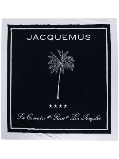Logo-Jacquard Beach Towel