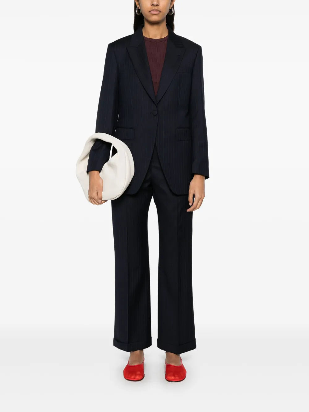 Pinstriped Suit