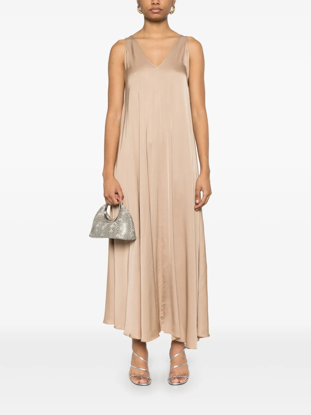 Satin Midi Dress