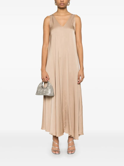 Satin Midi Dress
