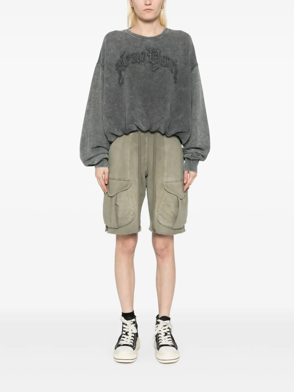 Multi-Pocket Sweatshorts