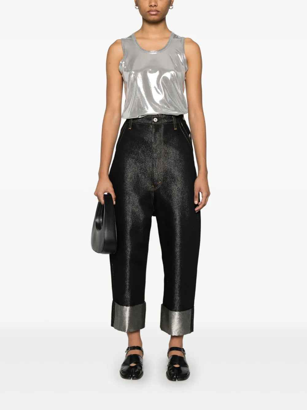 Lamé Jeans