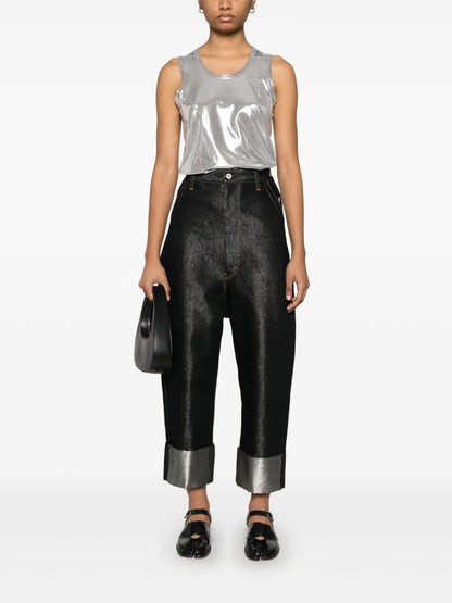 Lamé Jeans