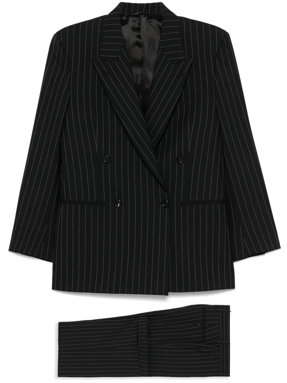 Pinstriped Suit