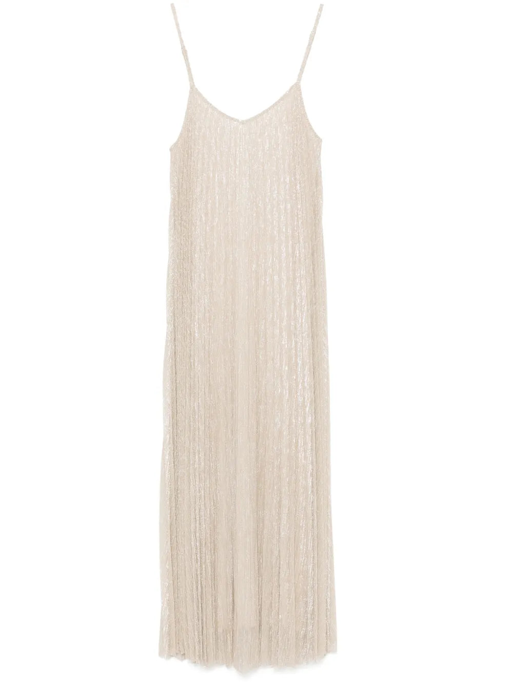 Pleated Midi Dress