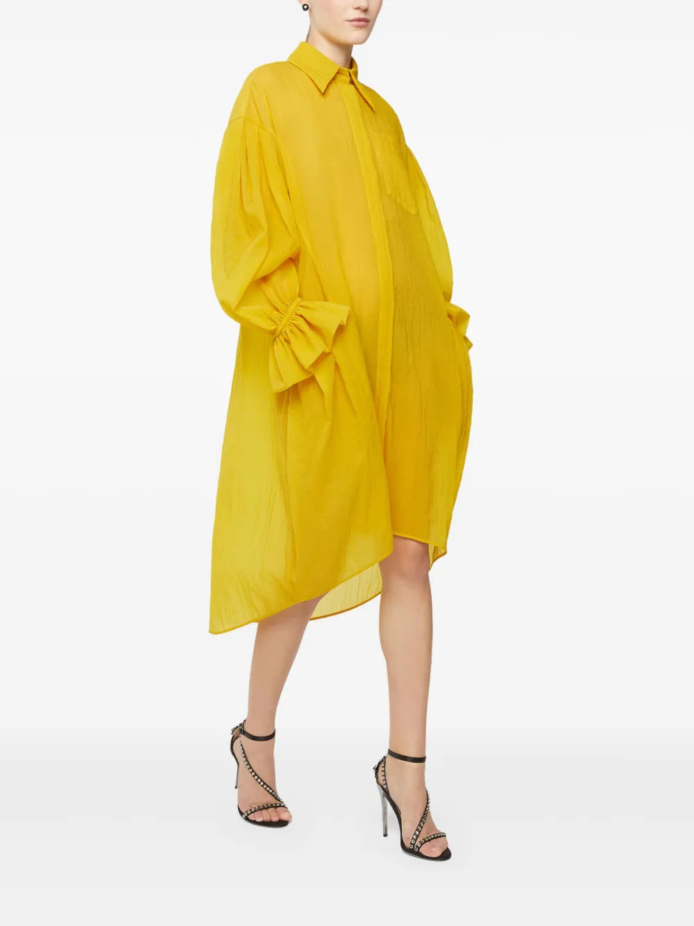 Voluminous Shirt Dress