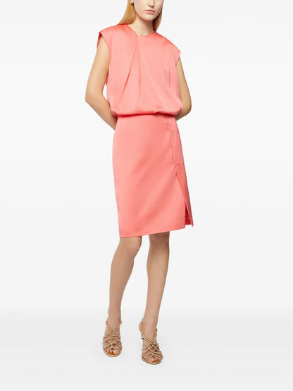 Satin Midi Dress